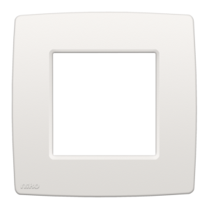 plaque simple original white