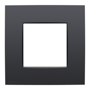 plaque simple intense anthracite