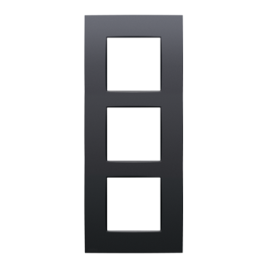 plaque triple intense anthracite