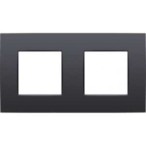 plaque double intense anthracite