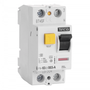 Inter. diff. Teco 2P 63A 30mA Type A