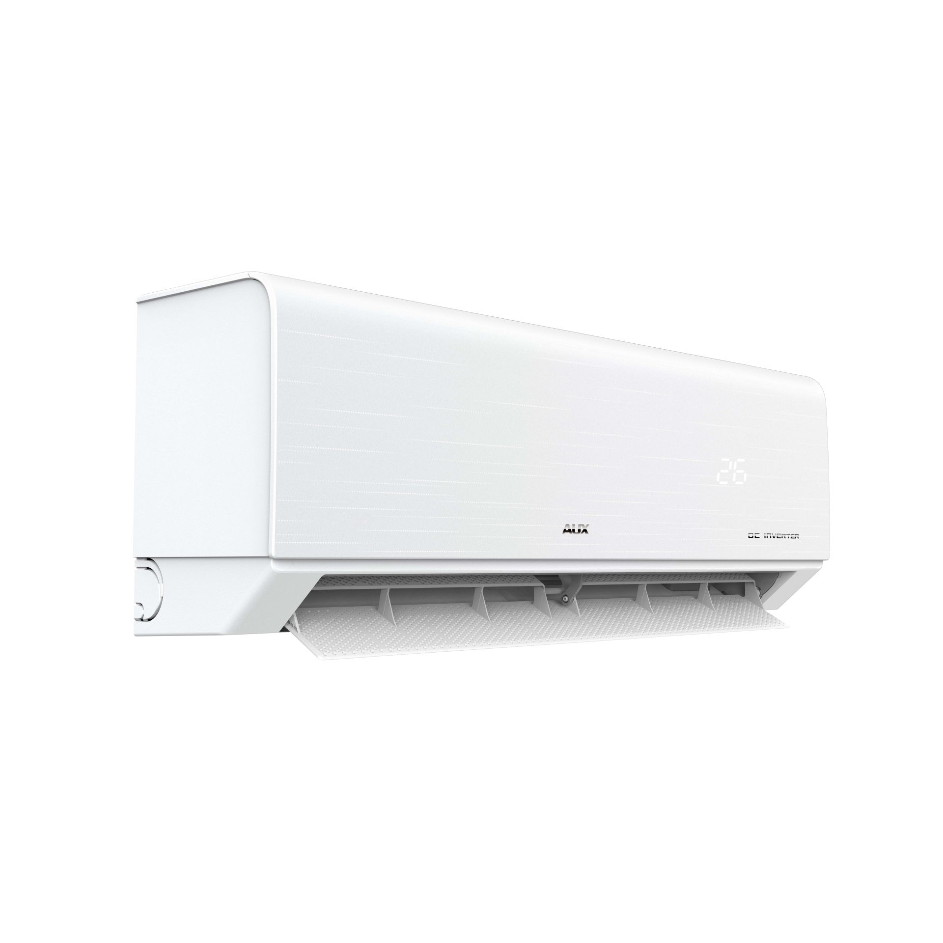 AUX SINGLE SPLIT CLIMATISEUR - UNITÉ EXTÉRIEURE ET INTÉRIEURE - PACK COMPLET - REFROIDISSEMENT ET CHAUFFAGE - WIFI - 18000 BTU - 5,1KW - R32 - BLANC MAT – Image 3