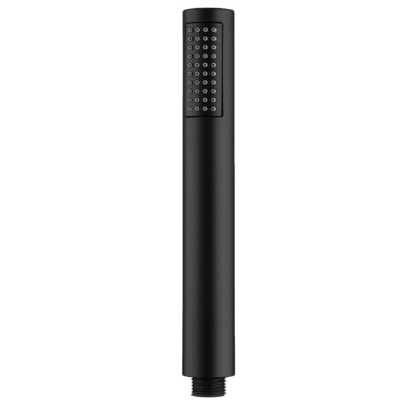 ALONI DOUCHETTE + support – RONDE – 1 JET – NOIR MAT