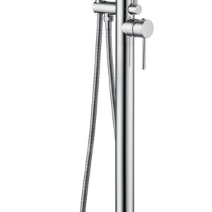 ALONI ROBINET DE BAIN SUR PIED AVEC DOUCHETTE - CHROME