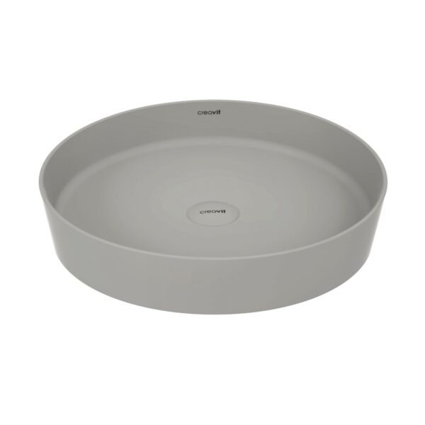 CREAVIT VASQUE À POSER LOOP (45CM) - GRIS FROID