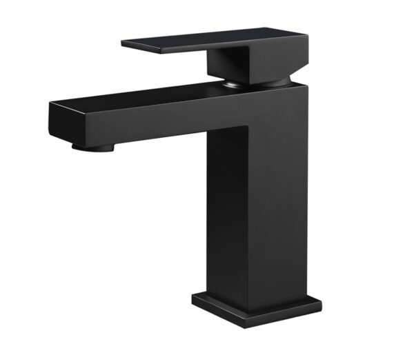 ALONI CHAN MITIGEUR DE LAVABO CARRA - NOIR MAT