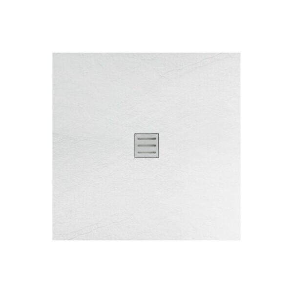 ALONI RECEVEUR DE DOUCHE ACRYLIQUE (90X90CM) - BLANC MAT