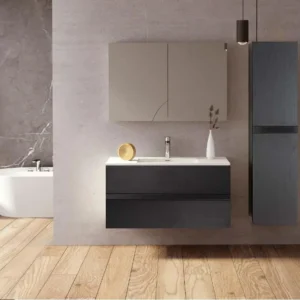 Meuble de bain Kappa Black 600