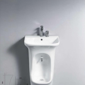 Vasque céramique sur pied Ablution blanc REF 2812