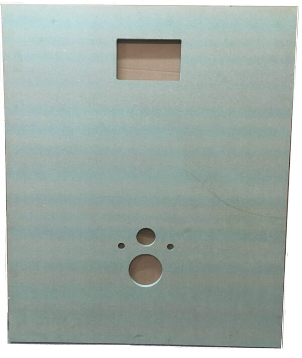 Panneau MDF pour WC Geberit 120x100cm